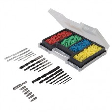 Drill Bits & Wall Plug Set 300 pieces (300 pieces)