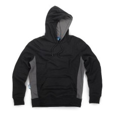 2-Tone Hoodie Black / Charcoal (XS)