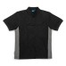 2-Tone Polo Black / Charcoal (S)