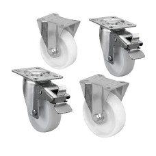 Castor Set (Site & Safe Boxes) 4pk (4pk)